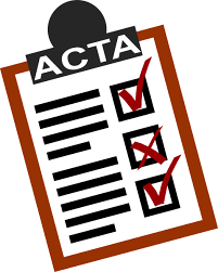 Acta de constitución o de inicio.